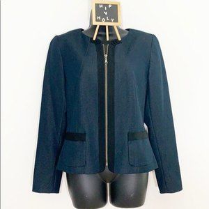 TAHARI  Diana Jacket Indigo Size 8